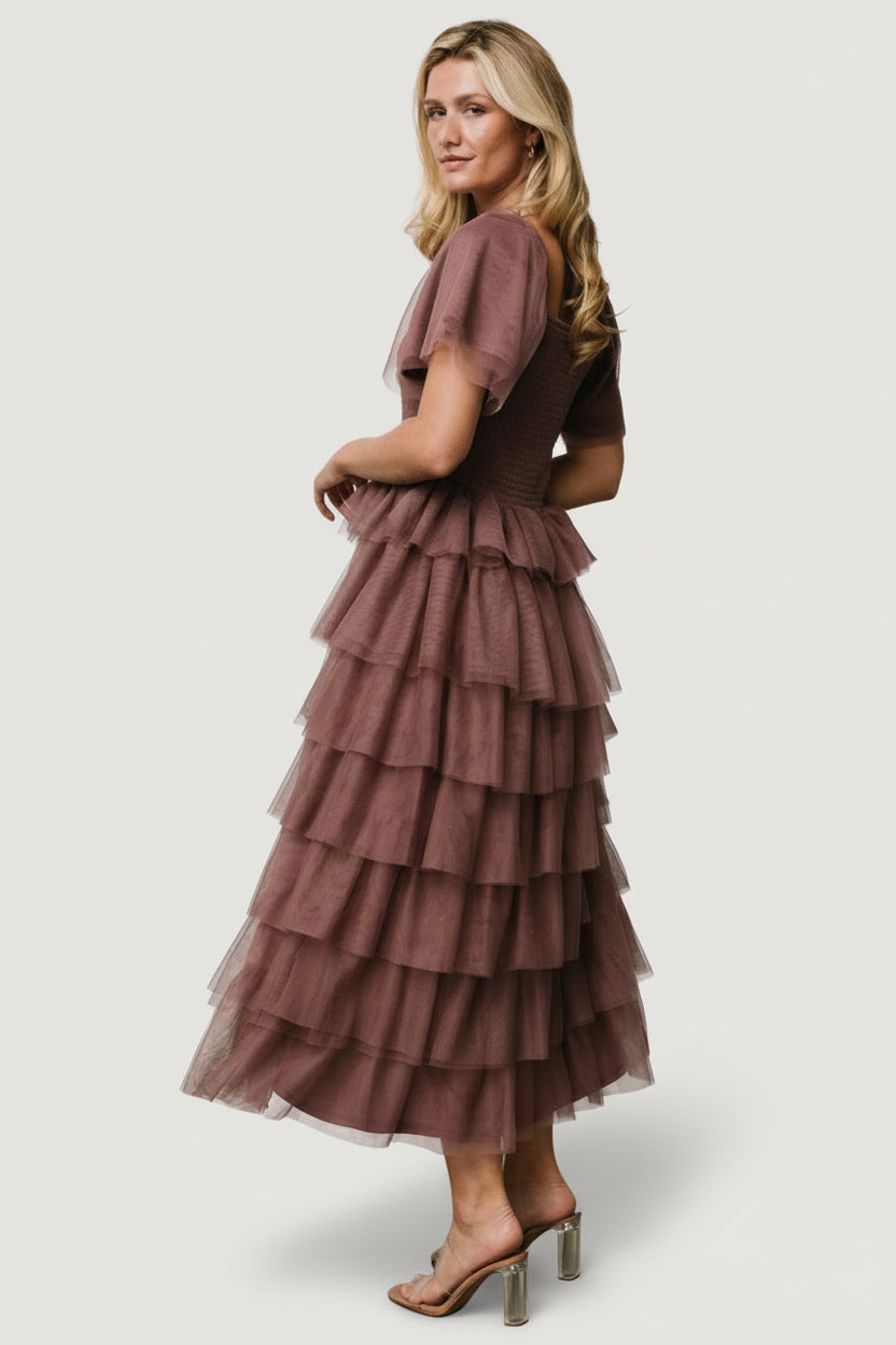 Baltic Born - Cherise Tulle Tiered Dress