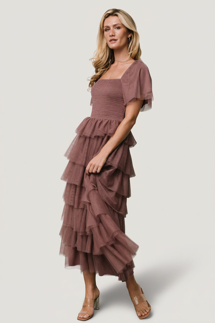 Baltic Born - Cherise Tulle Tiered Dress