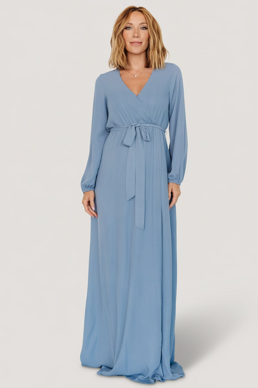 Baltic Born - Breanne Faux Wrap Maxi Dress