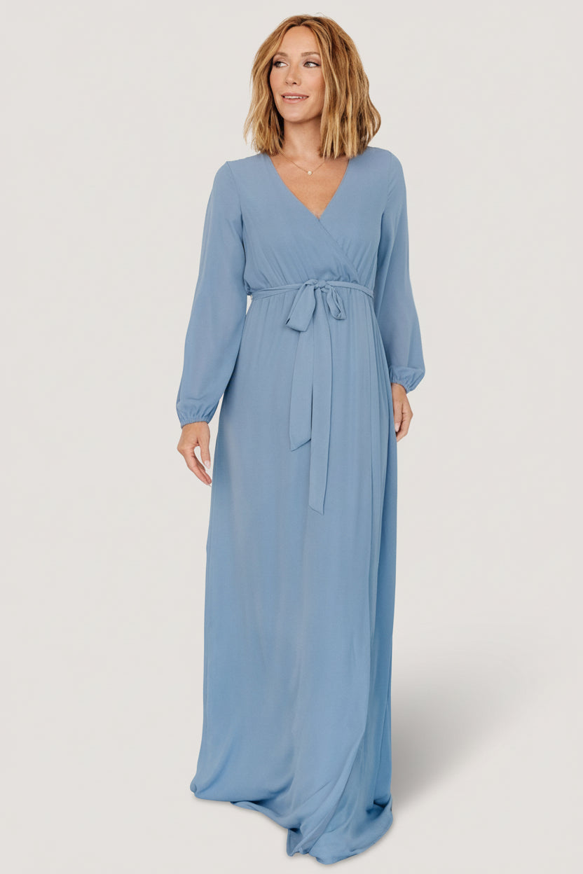 Baltic Born - Breanne Faux Wrap Maxi Dress