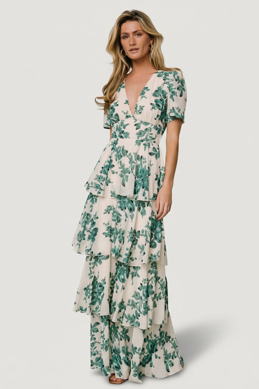 Baltic Born - Montaigne Ruffle Maxi Dress