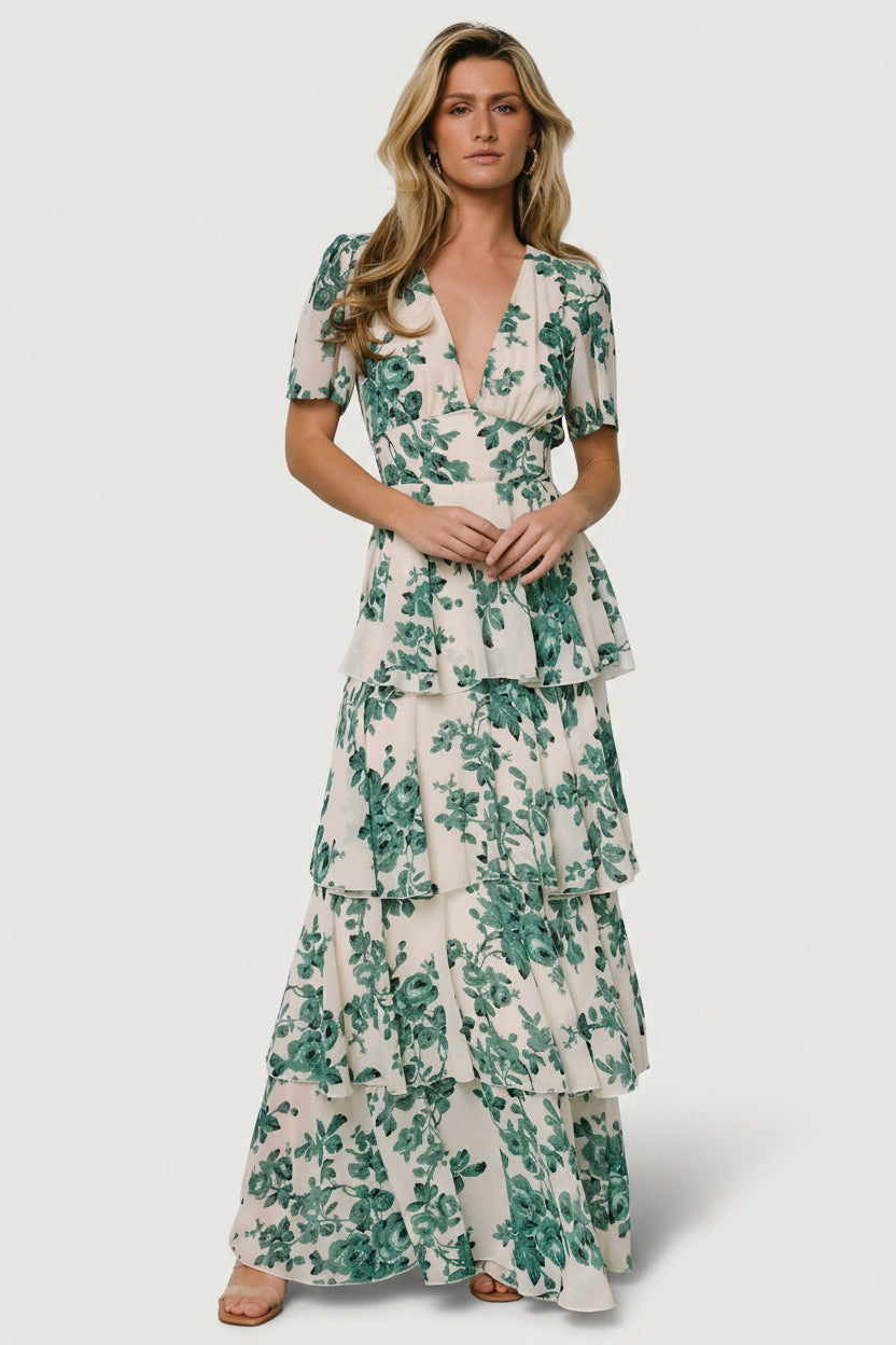 Baltic Born - Montaigne Ruffle Maxi Dress