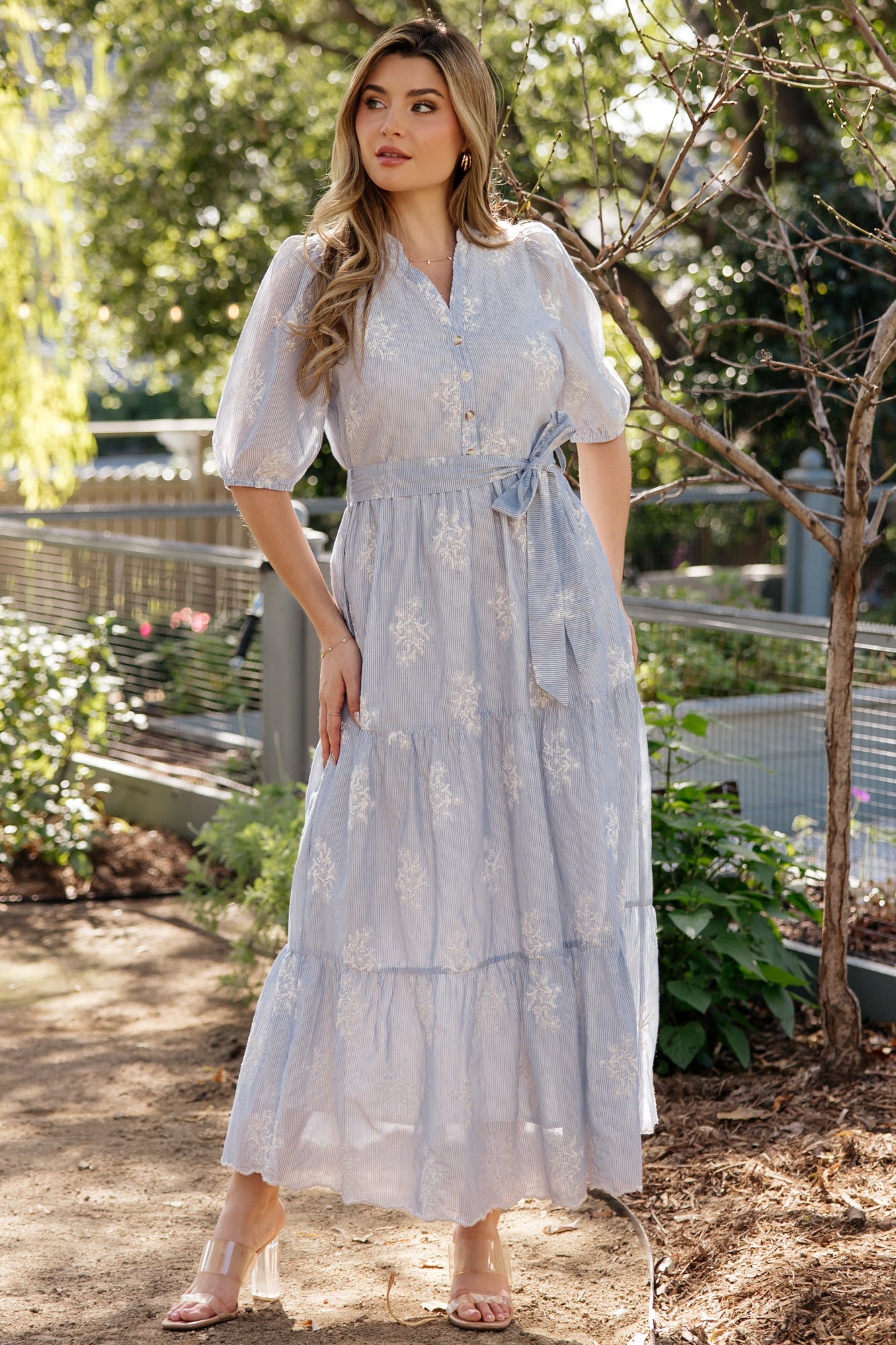 Baltic Born - Marguerite Embroidered Dress