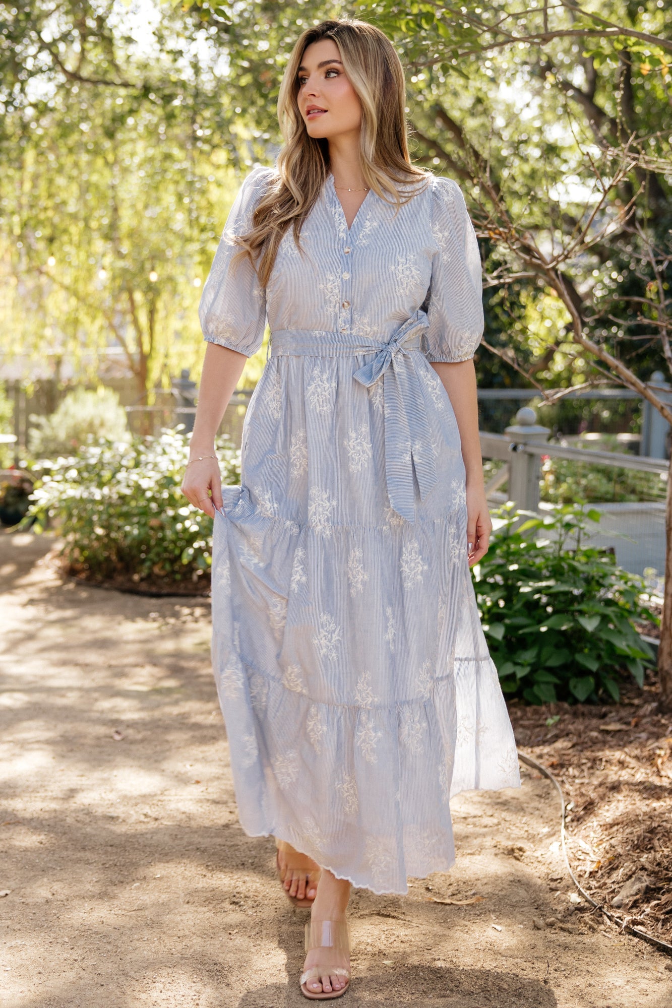 Baltic Born - Marguerite Embroidered Dress
