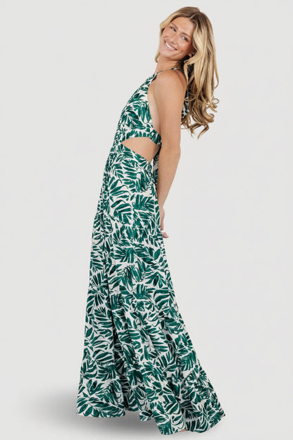 Baltic Born - Brett Halter Maxi Dress