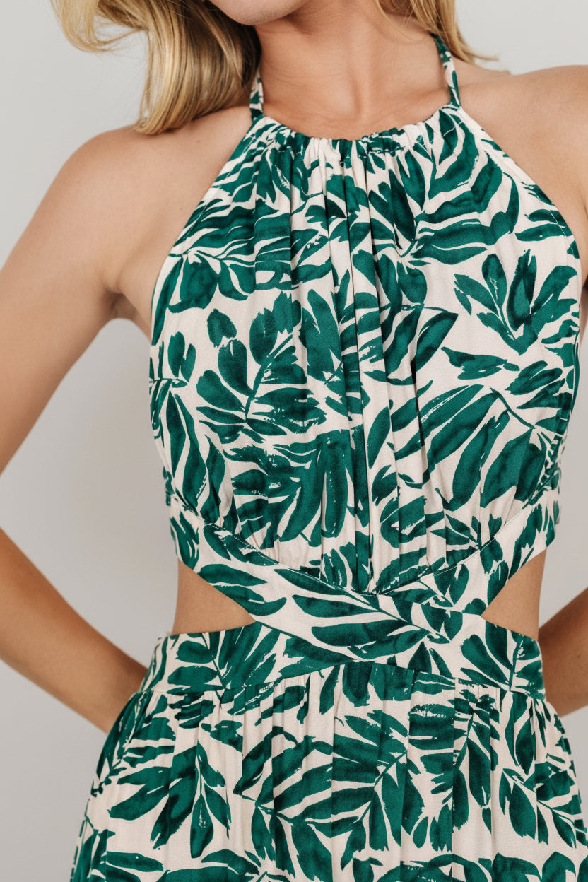 Baltic Born - Brett Halter Maxi Dress