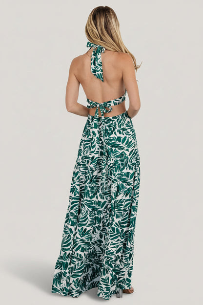 Baltic Born - Brett Halter Maxi Dress