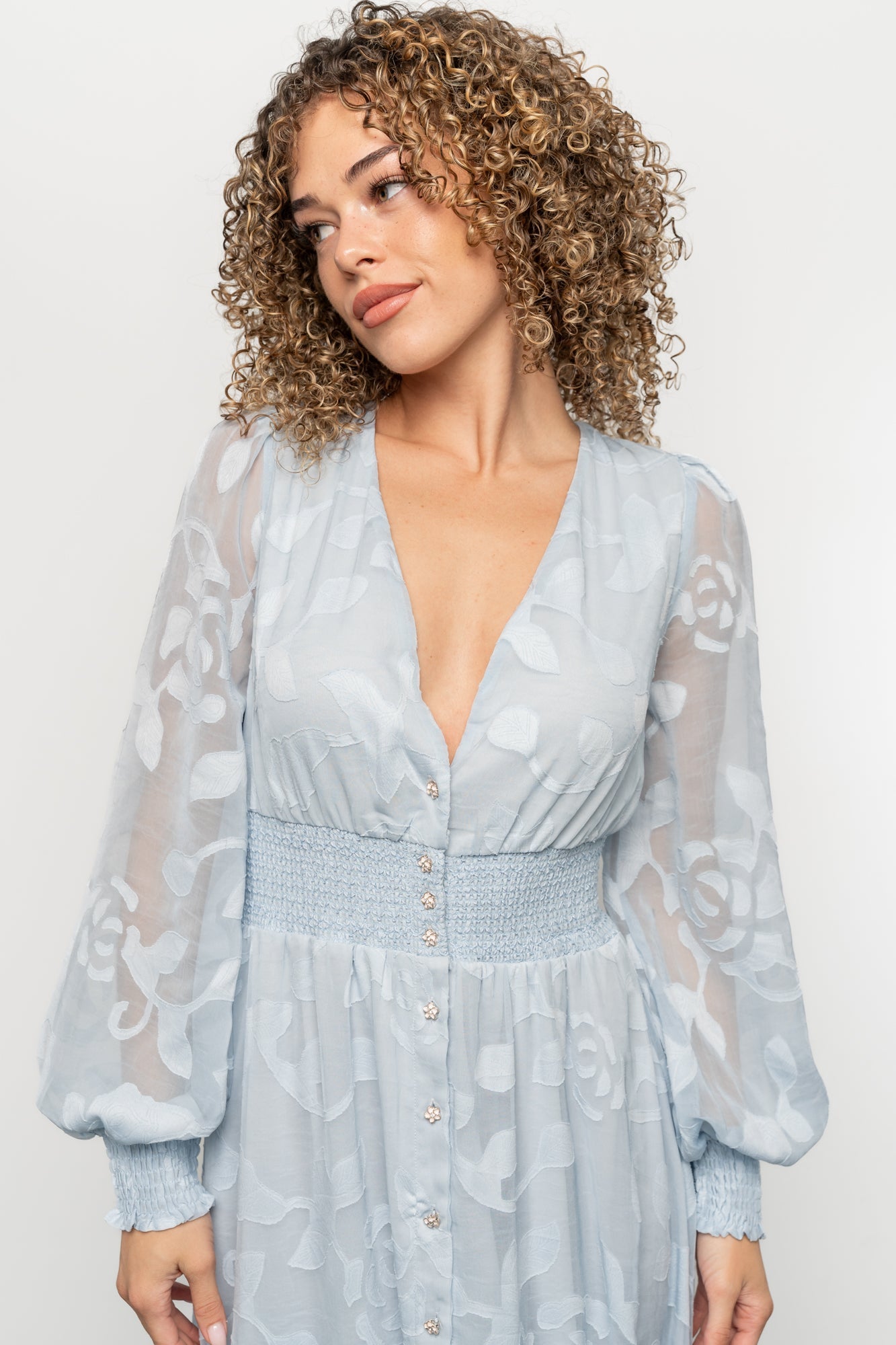 Baltic Born - Daniella High Low Maxi Dress