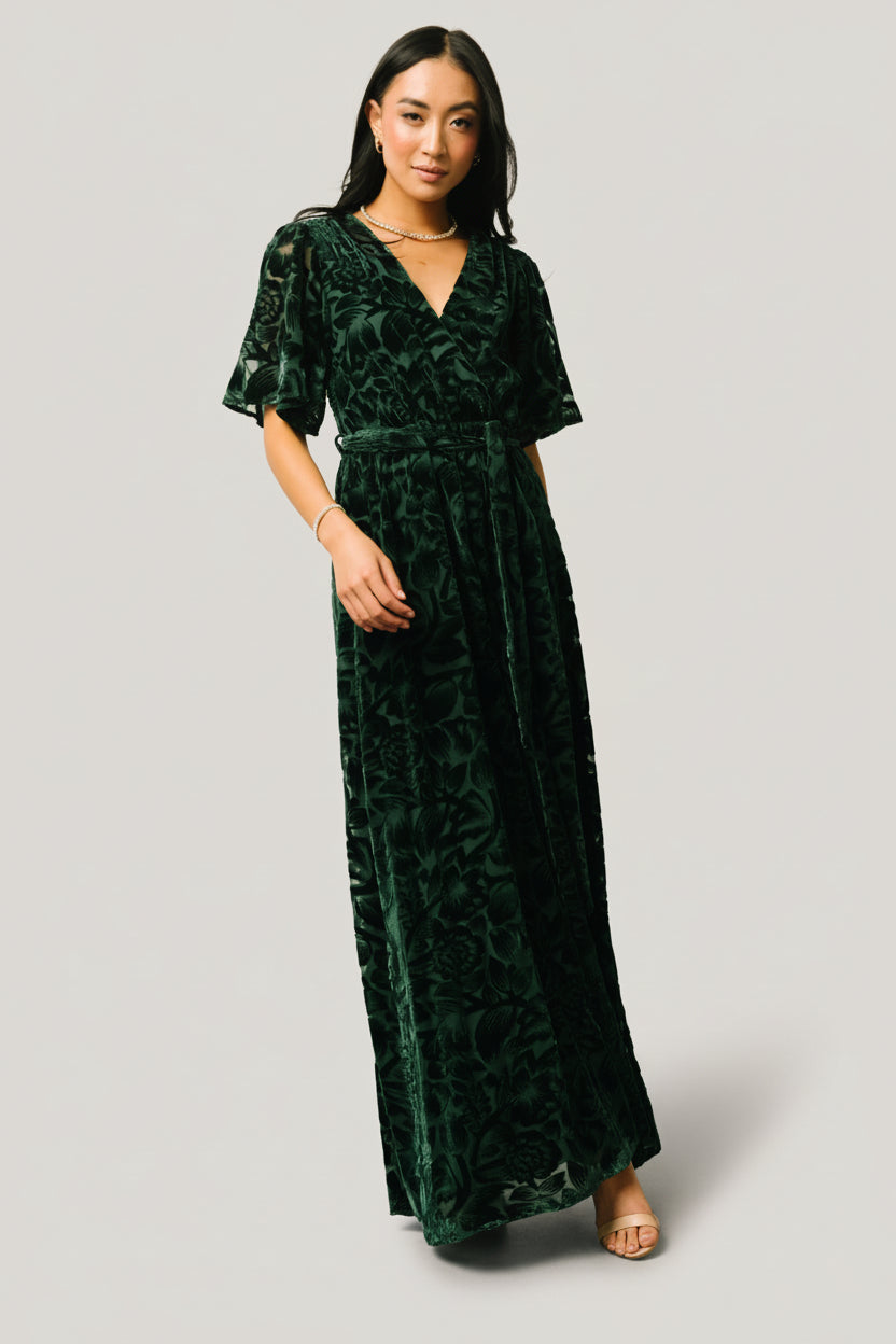 Baltic Born - Uma Velvet Maxi Dress