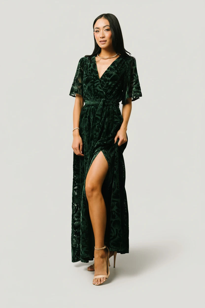 Baltic Born - Uma Velvet Maxi Dress