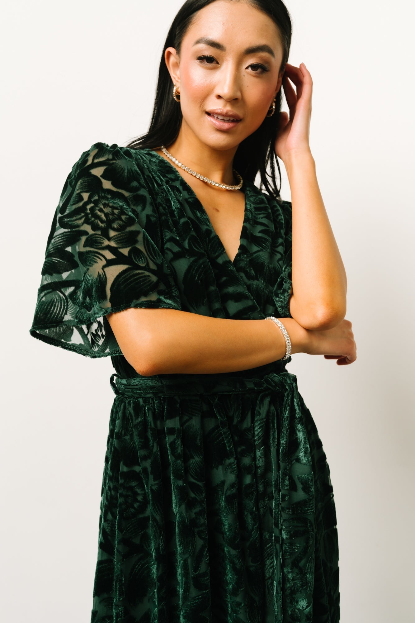 Baltic Born - Uma Velvet Maxi Dress