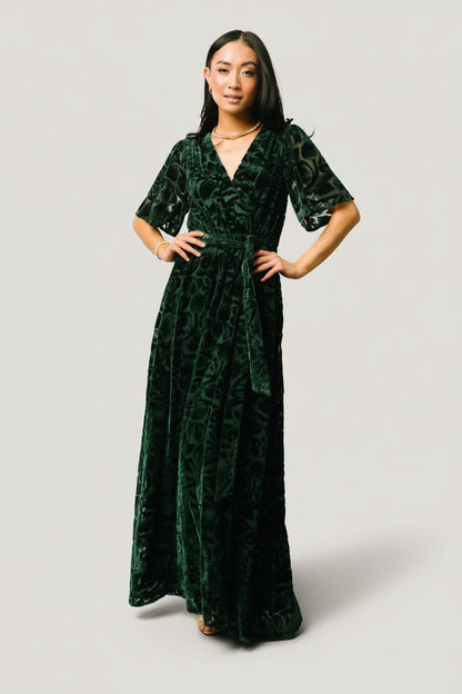 Baltic Born - Uma Velvet Maxi Dress
