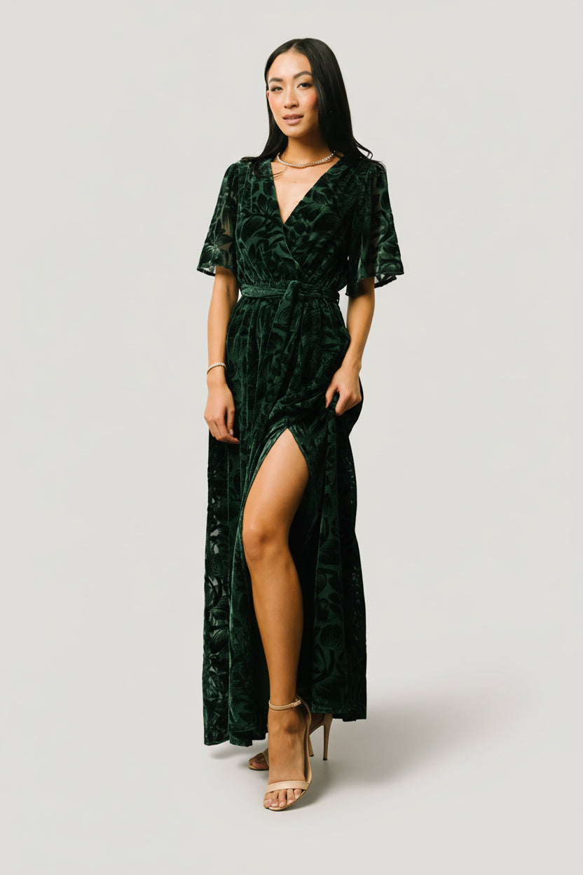 Baltic Born - Uma Velvet Maxi Dress