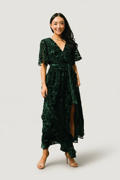 Baltic Born - Uma Velvet Maxi Dress