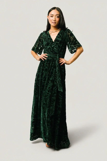 Baltic Born - Uma Velvet Maxi Dress