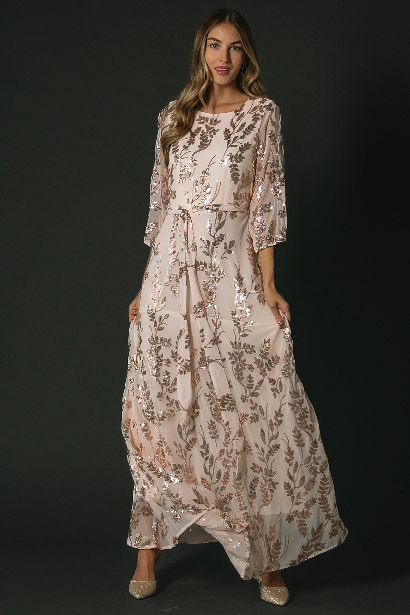 Baltic Born - Destiny Sequin Maxi Dress
