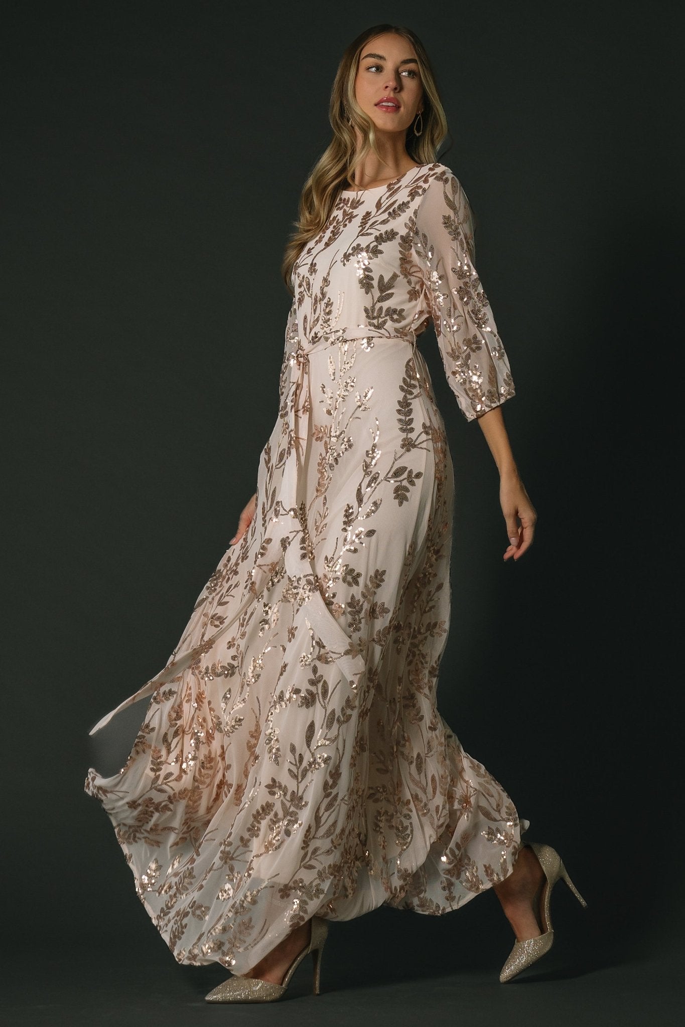 Baltic Born - Destiny Sequin Maxi Dress