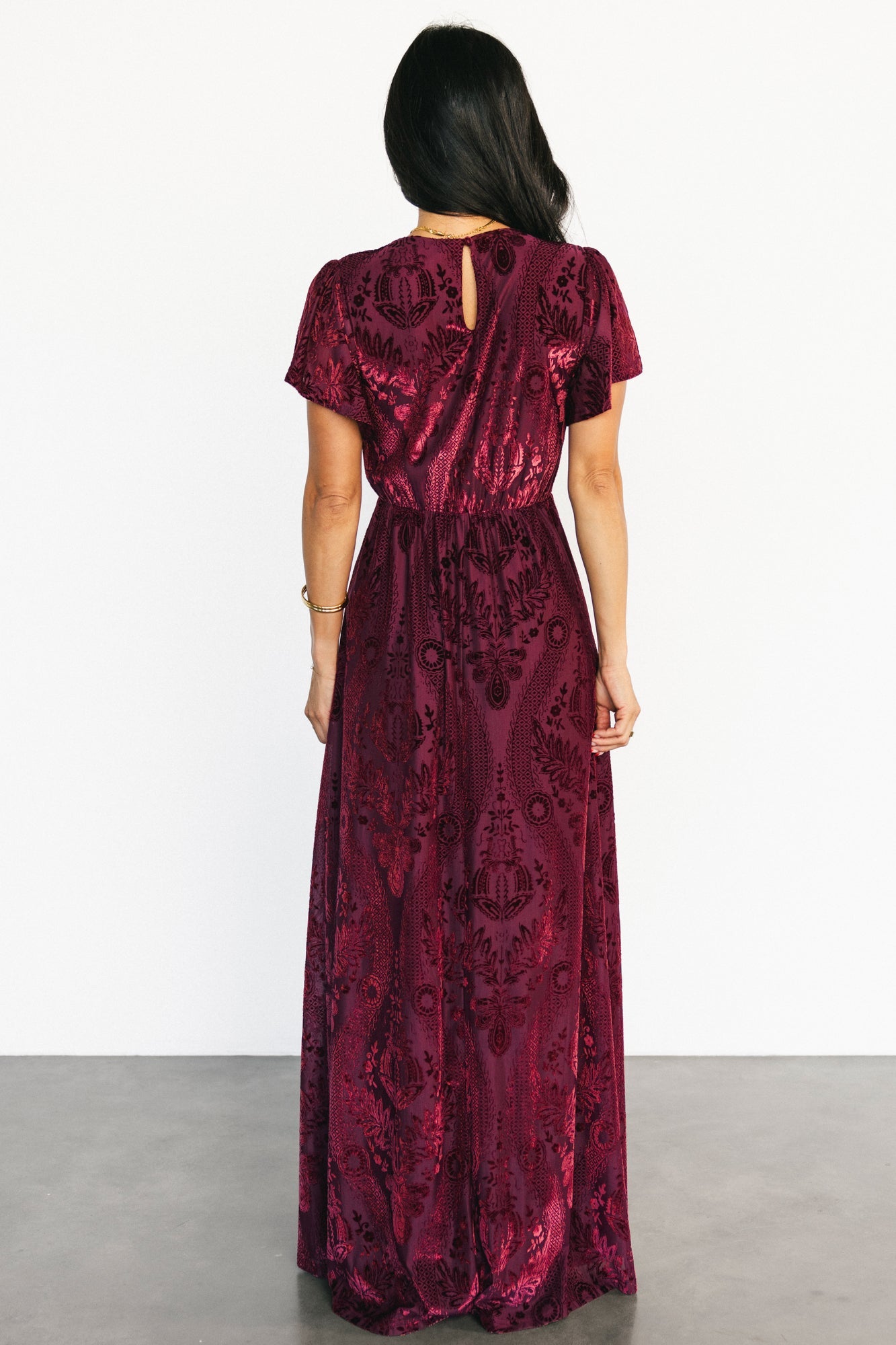 Baltic Born - Kimberly Velvet Maxi Dress