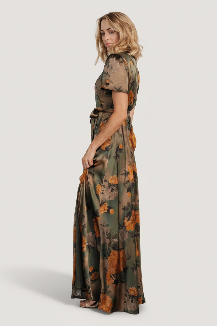 Baltic Born - Agnes Satin Maxi Dress