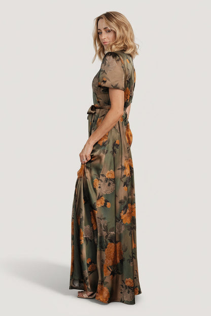 Baltic Born - Agnes Satin Maxi Dress