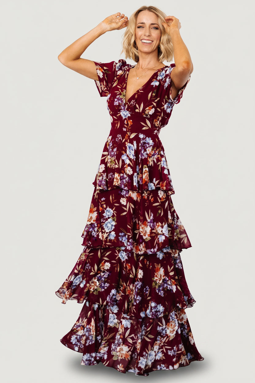 Baltic Born - Montaigne Ruffle Maxi Dress