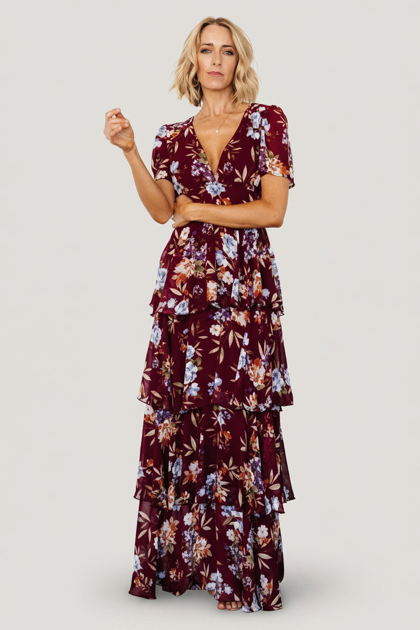 Baltic Born - Montaigne Ruffle Maxi Dress