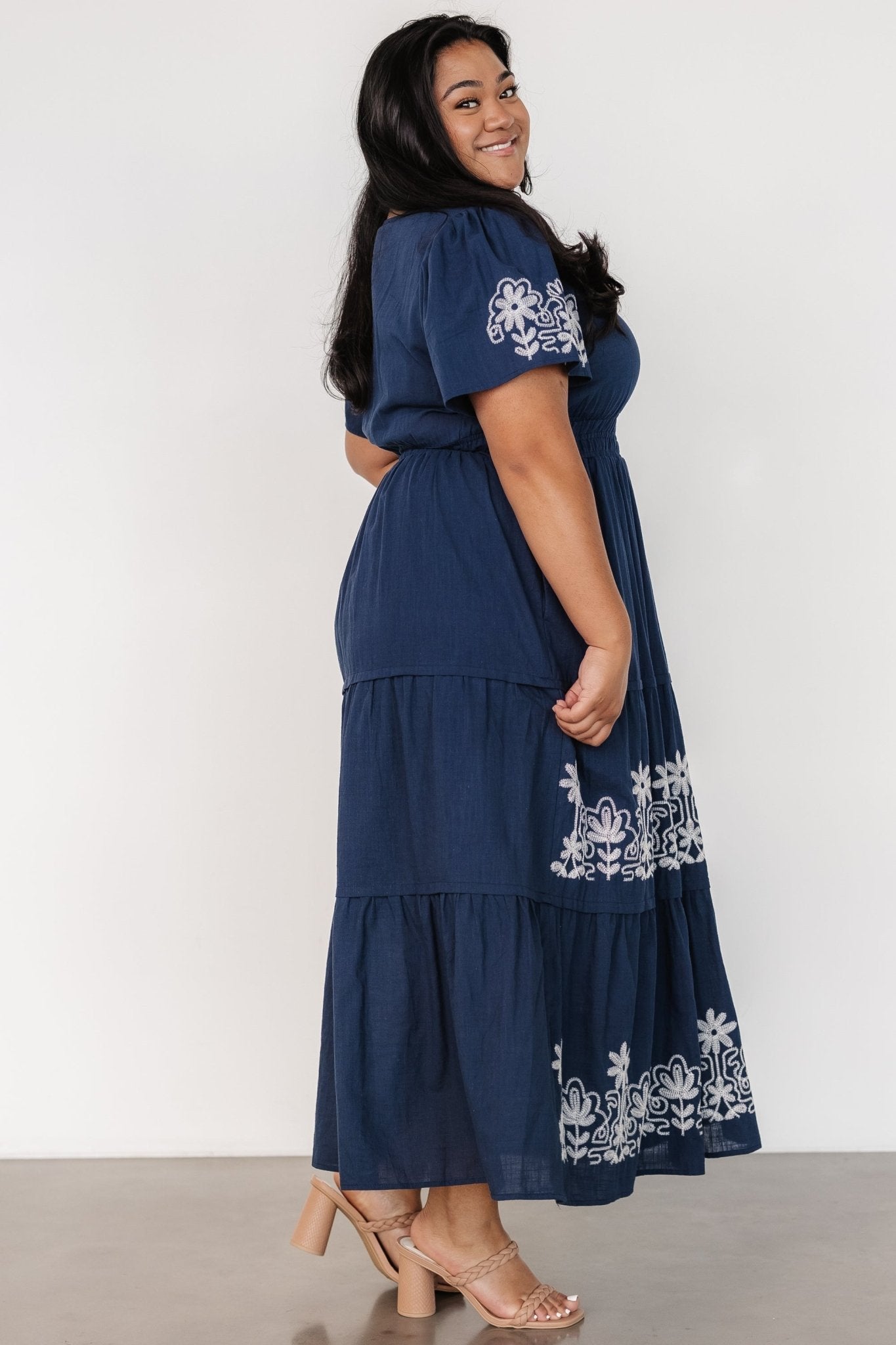 Baltic Born - Kennedy Embroidered Maxi Dress
