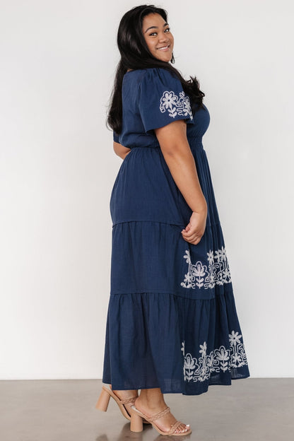 Baltic Born - Kennedy Embroidered Maxi Dress