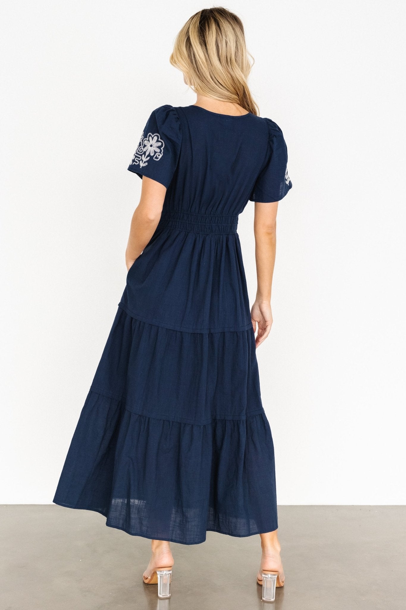 Baltic Born - Kennedy Embroidered Maxi Dress