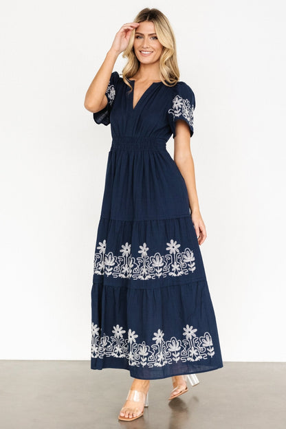 Baltic Born - Kennedy Embroidered Maxi Dress