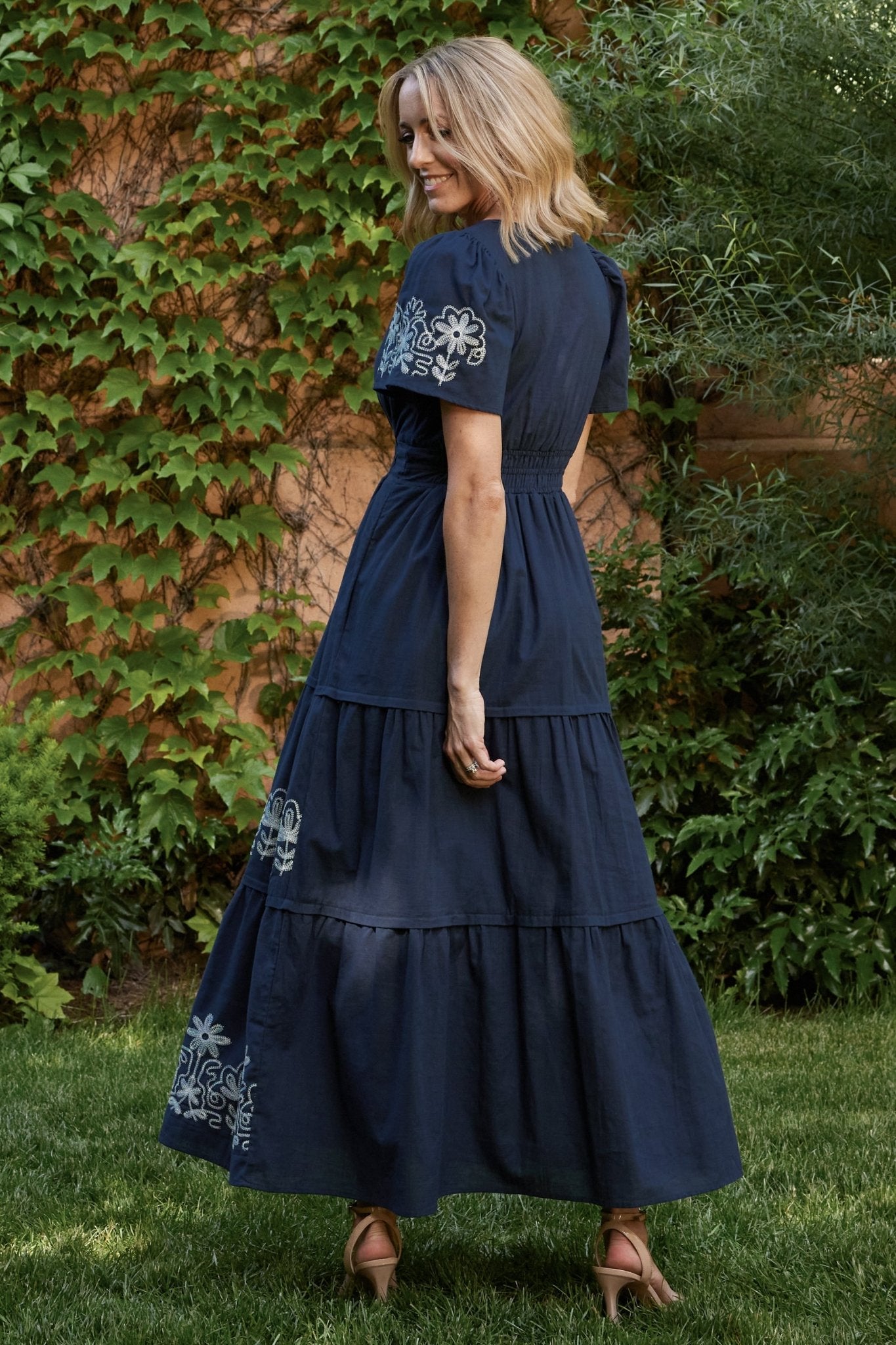 Baltic Born - Kennedy Embroidered Maxi Dress