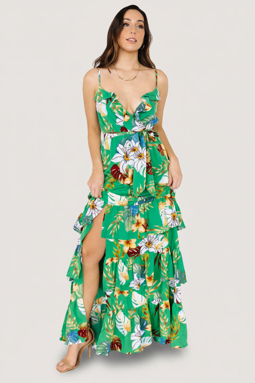 Baltic Born - Dolores Ruffle Maxi Dress