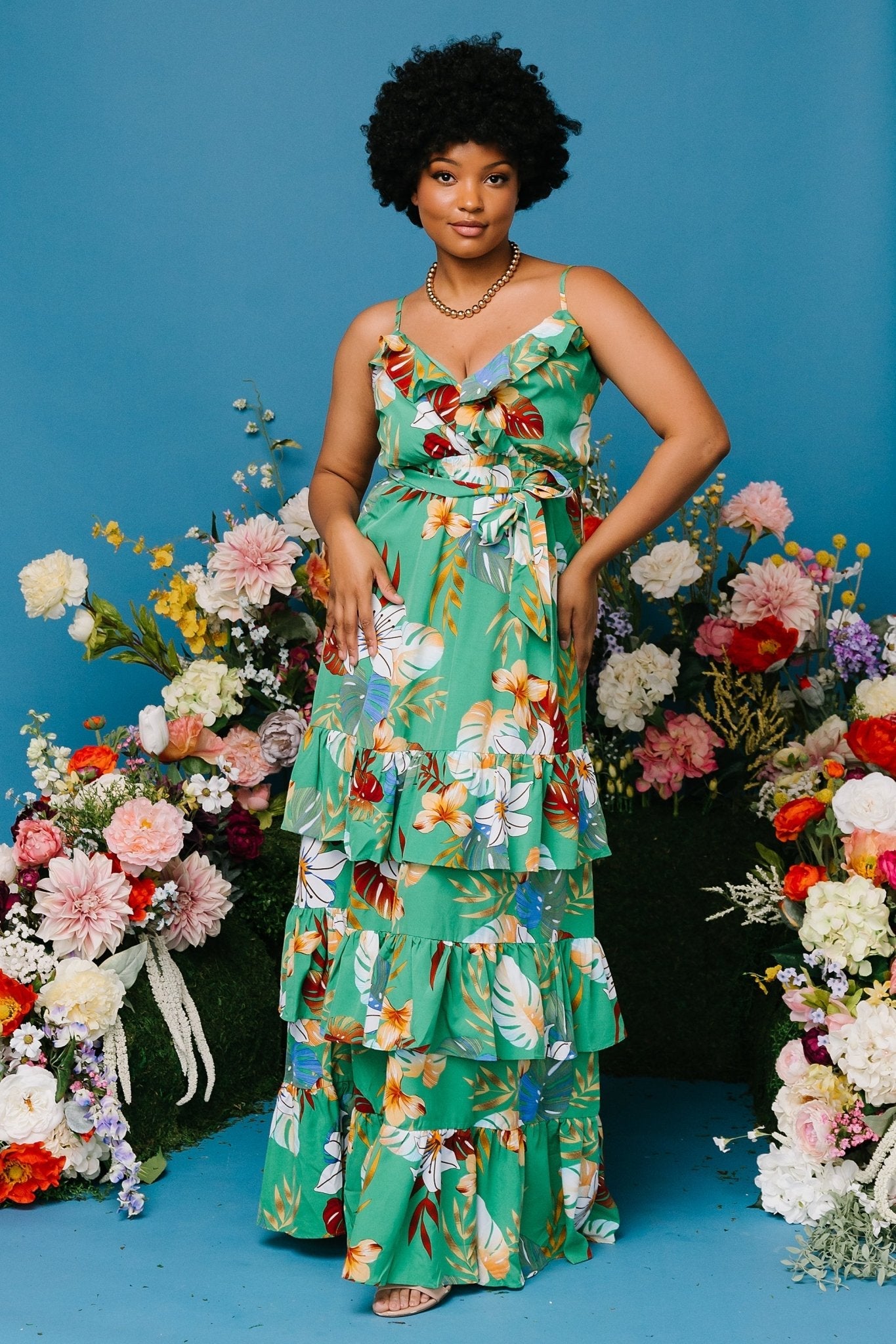 Baltic Born - Dolores Ruffle Maxi Dress