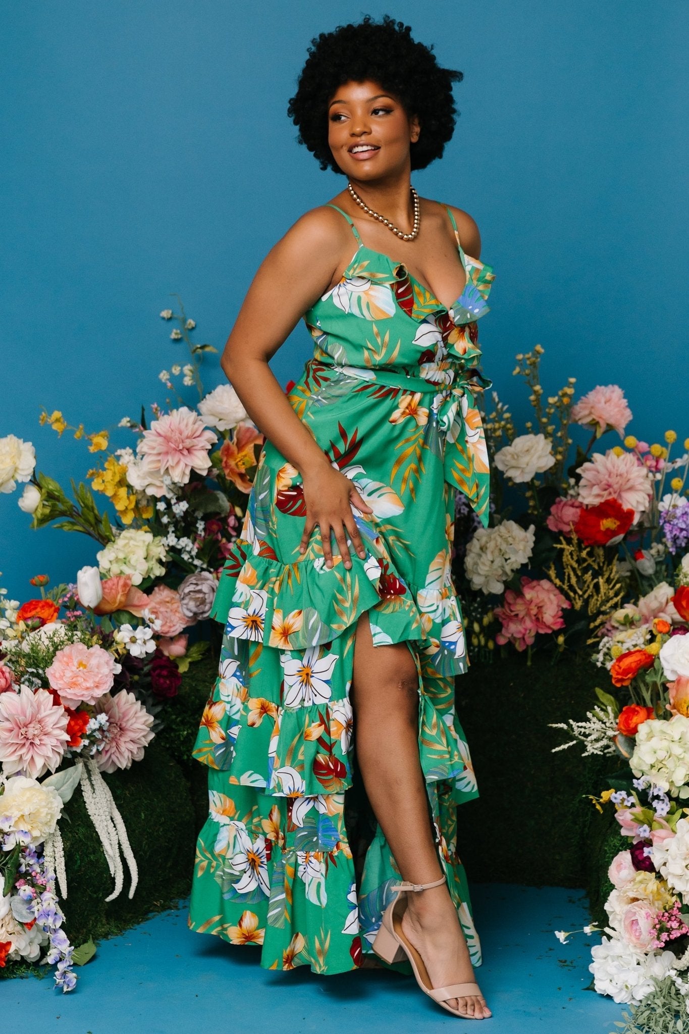 Baltic Born - Dolores Ruffle Maxi Dress