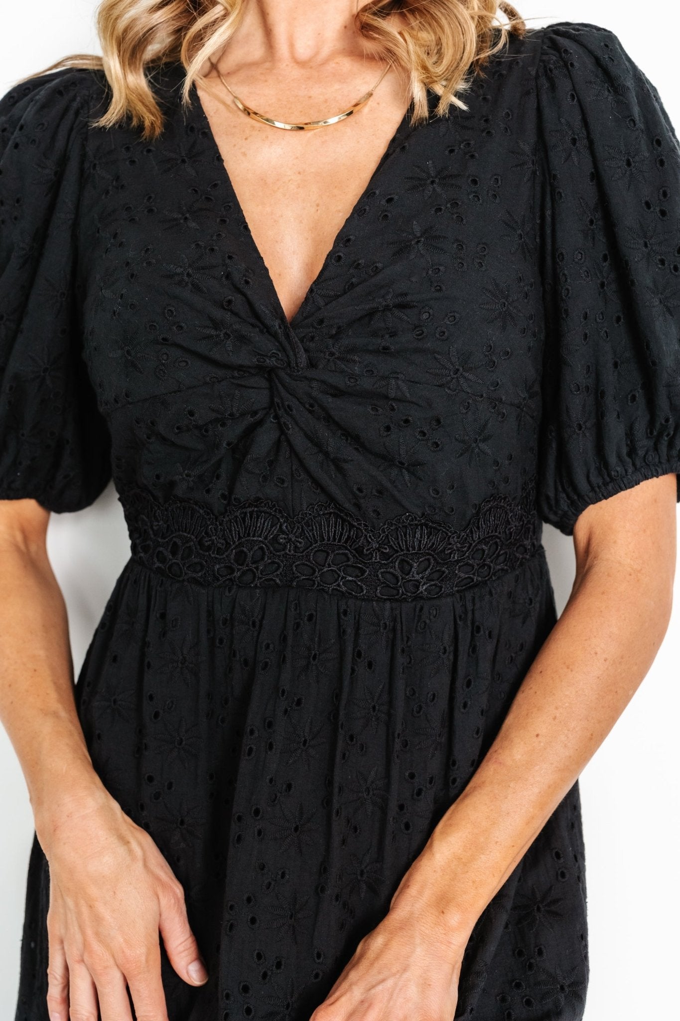 Baltic Born - Jackie Eyelet Maxi Dress