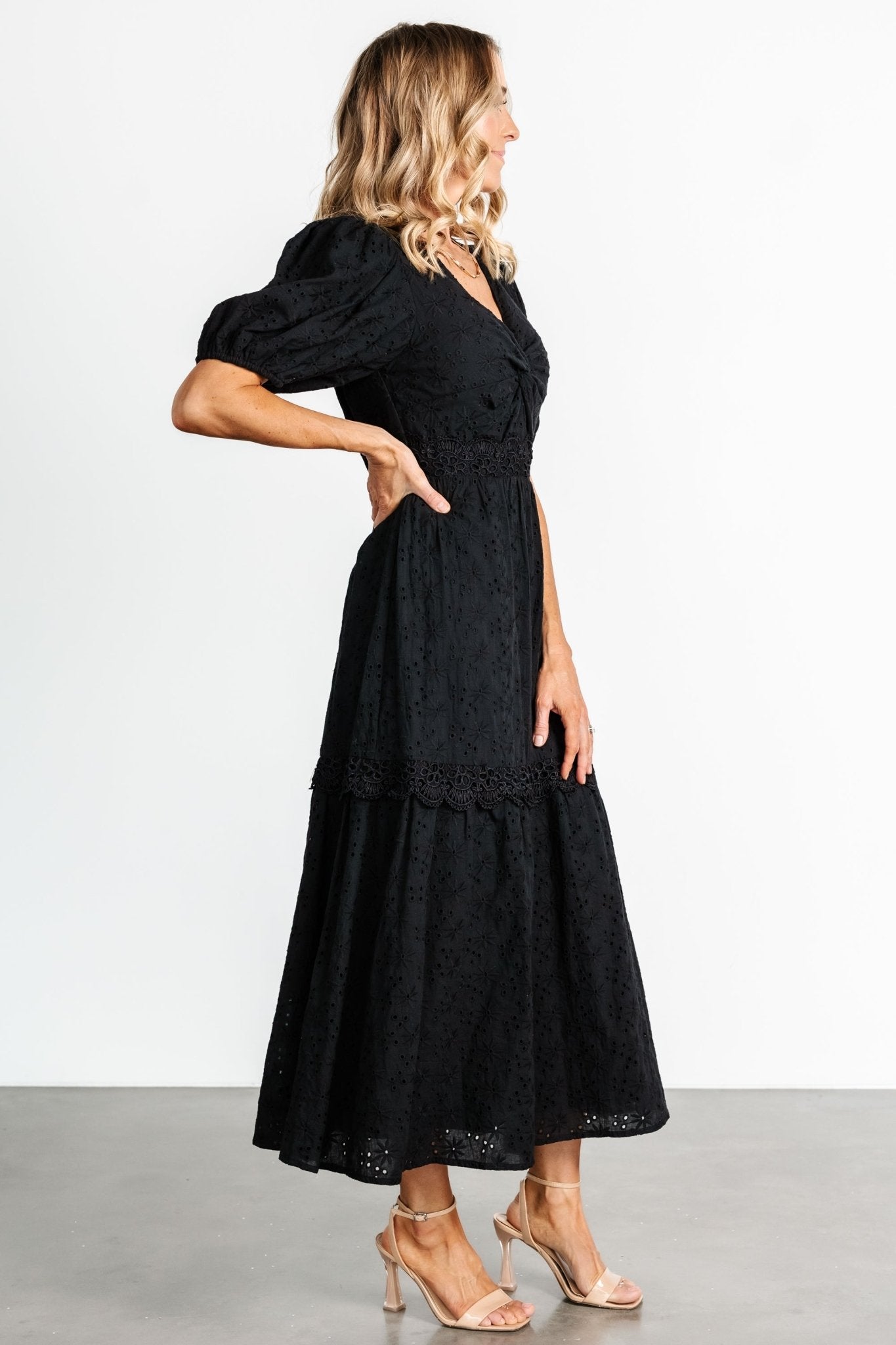 Baltic Born - Jackie Eyelet Maxi Dress