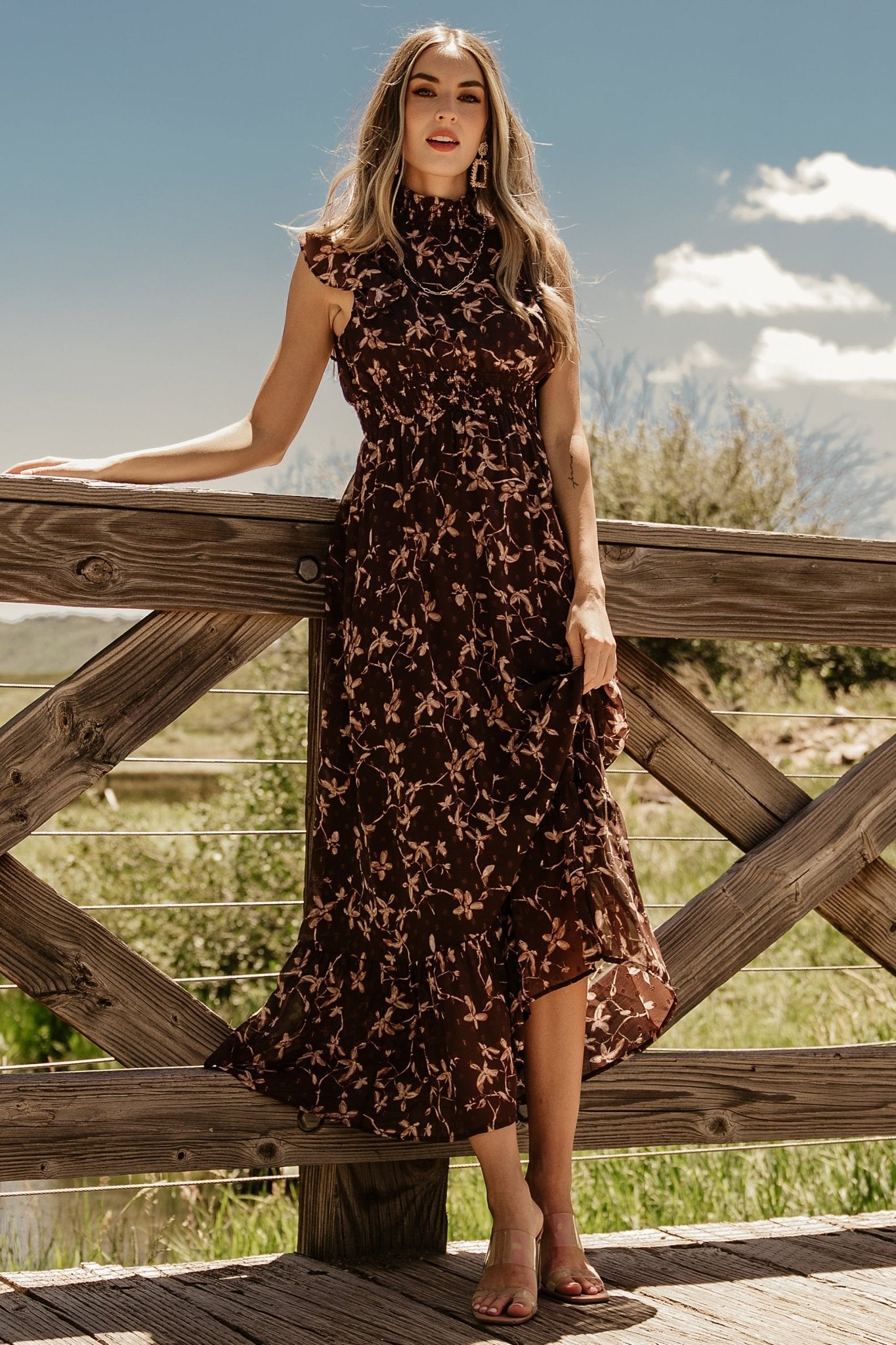 Baltic Born - Kearny Ruffle Maxi Dress