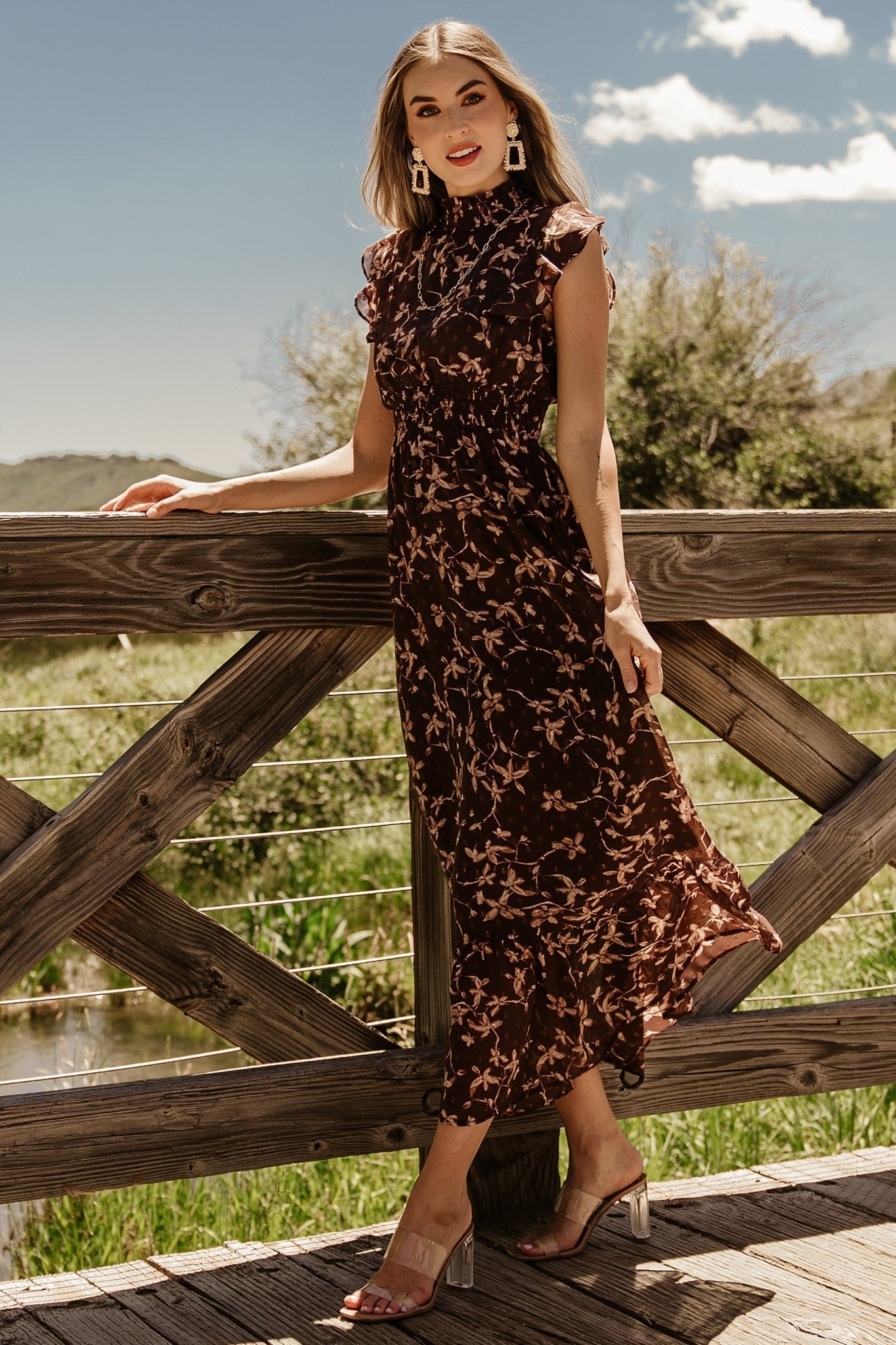 Baltic Born - Kearny Ruffle Maxi Dress