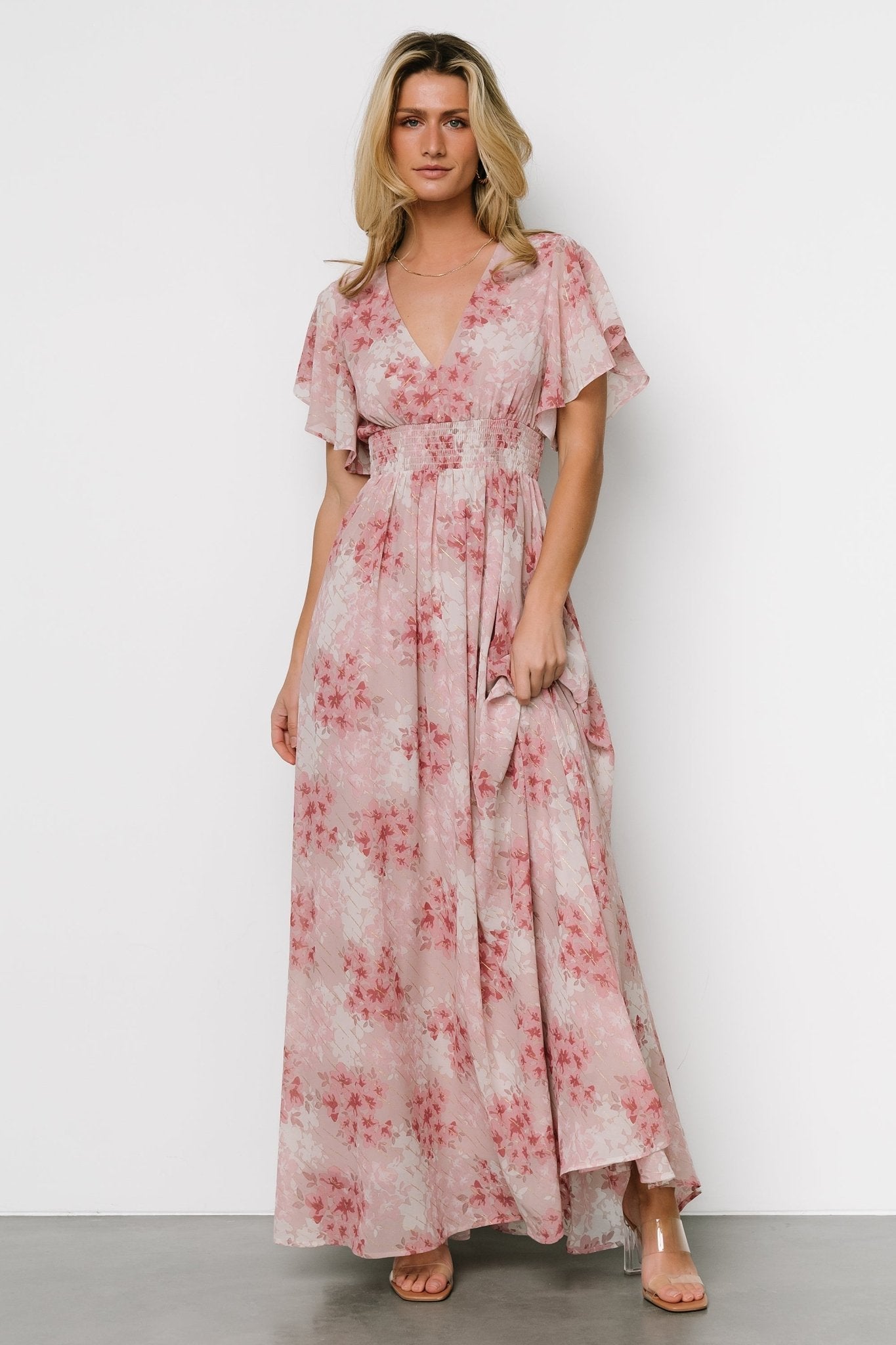 Baltic Born - Lynlee Metallic Maxi Dress