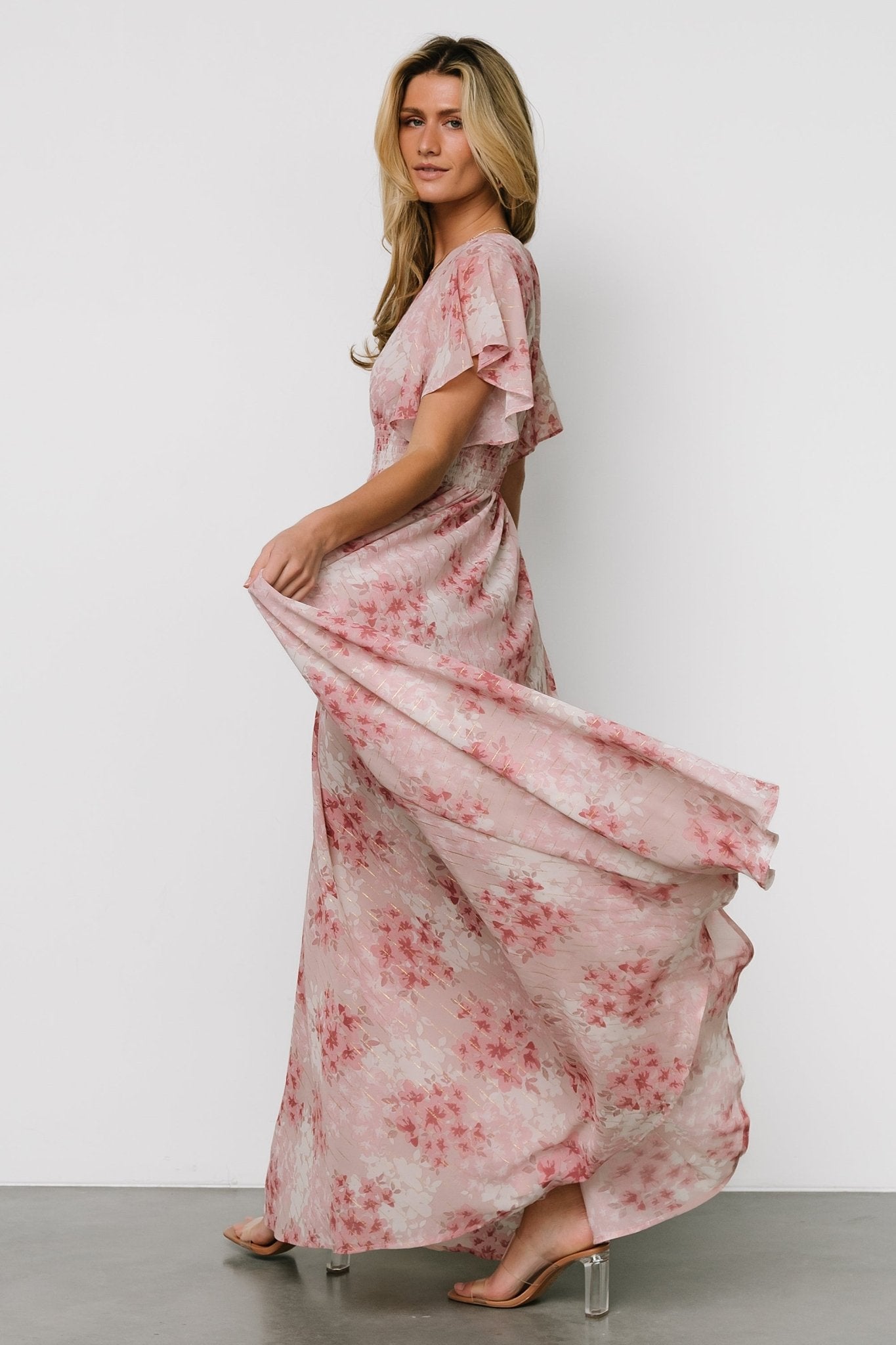 Baltic Born - Lynlee Metallic Maxi Dress