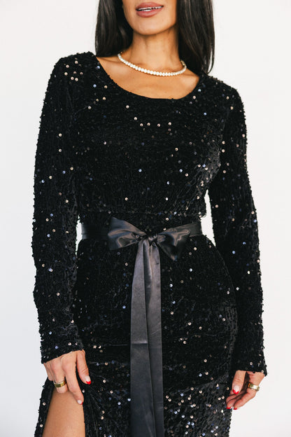 Baltic Born - Julia Sequin Maxi Dress
