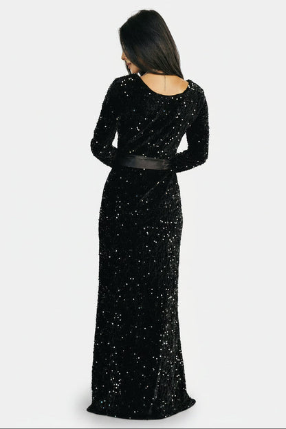 Baltic Born - Julia Sequin Maxi Dress