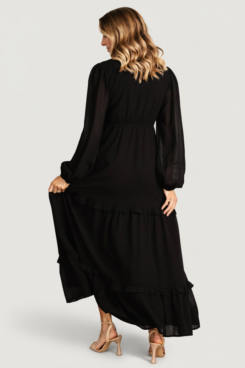 Baltic Born - Bowman Deep V Maxi Dress