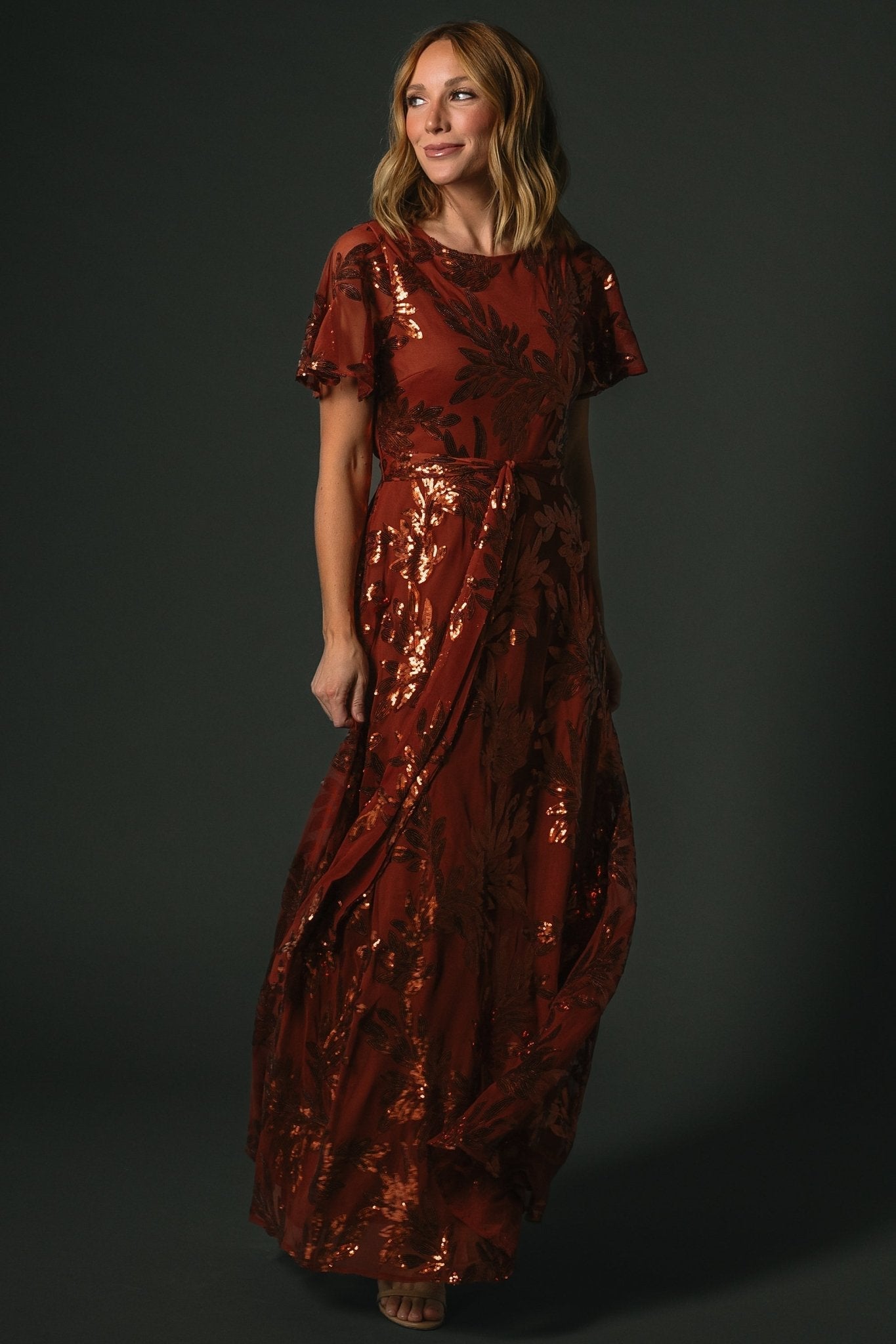 Baltic Born - Muse Sequin Maxi Dress