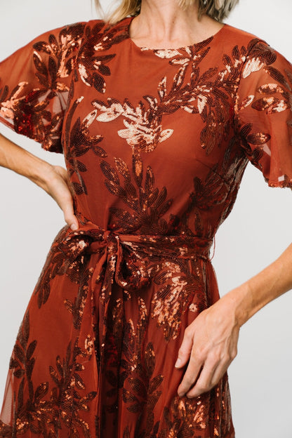 Baltic Born - Muse Sequin Maxi Dress