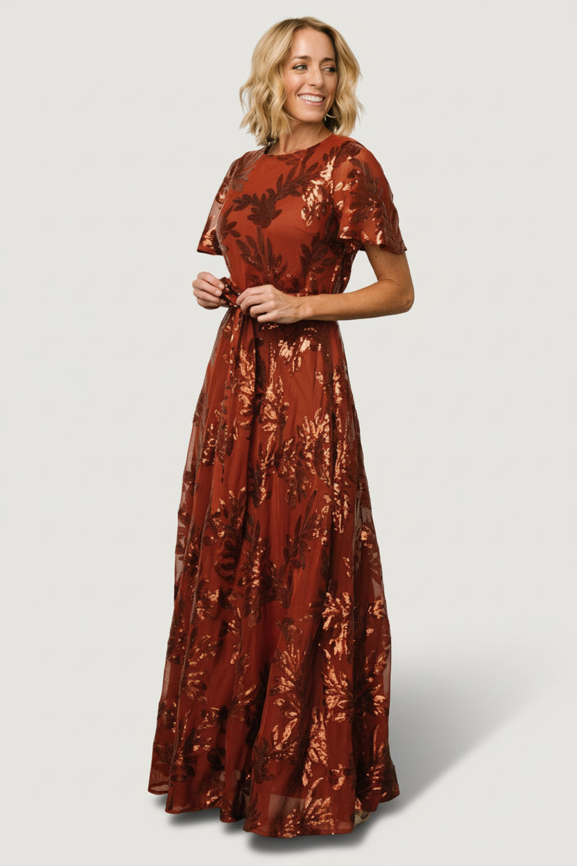 Baltic Born - Muse Sequin Maxi Dress