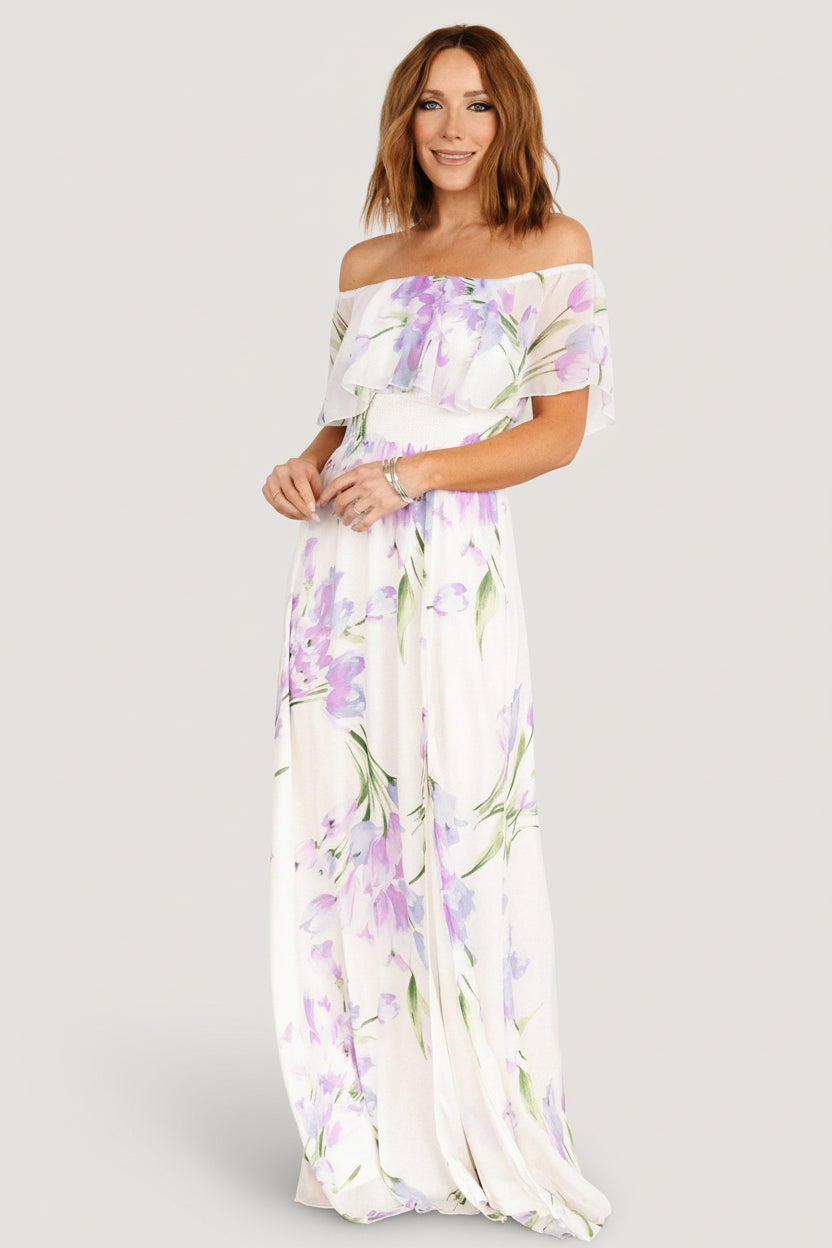 Baltic Born - Daphne Off Shoulder Maxi Dress