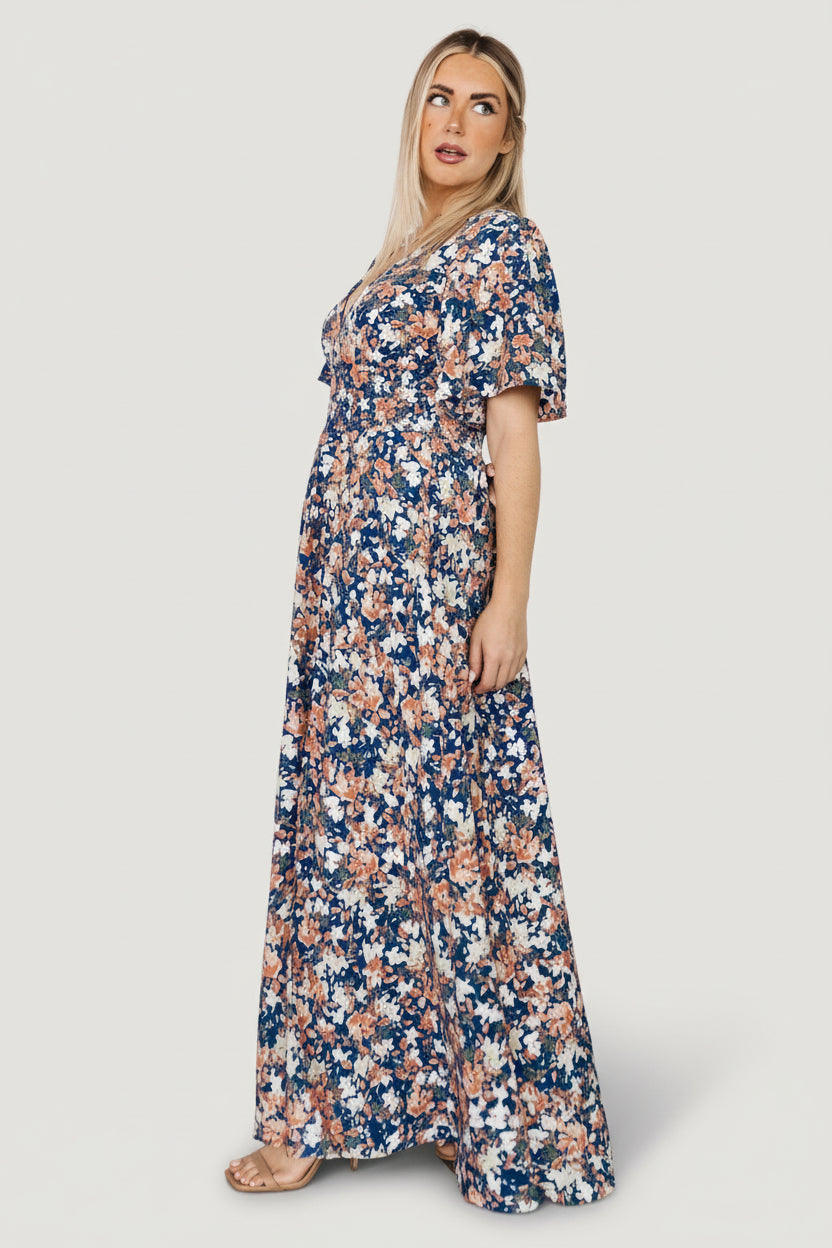 Baltic Born - Verona Smocked Maxi Dress