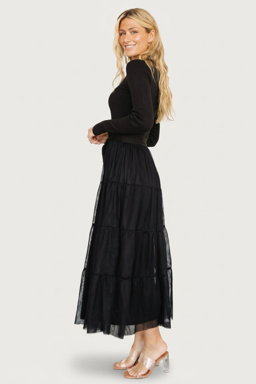 Baltic Born - Demi Sweater Tulle Dress