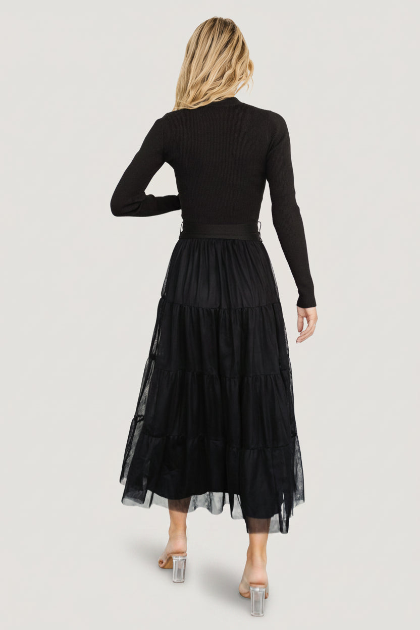 Baltic Born - Demi Sweater Tulle Dress